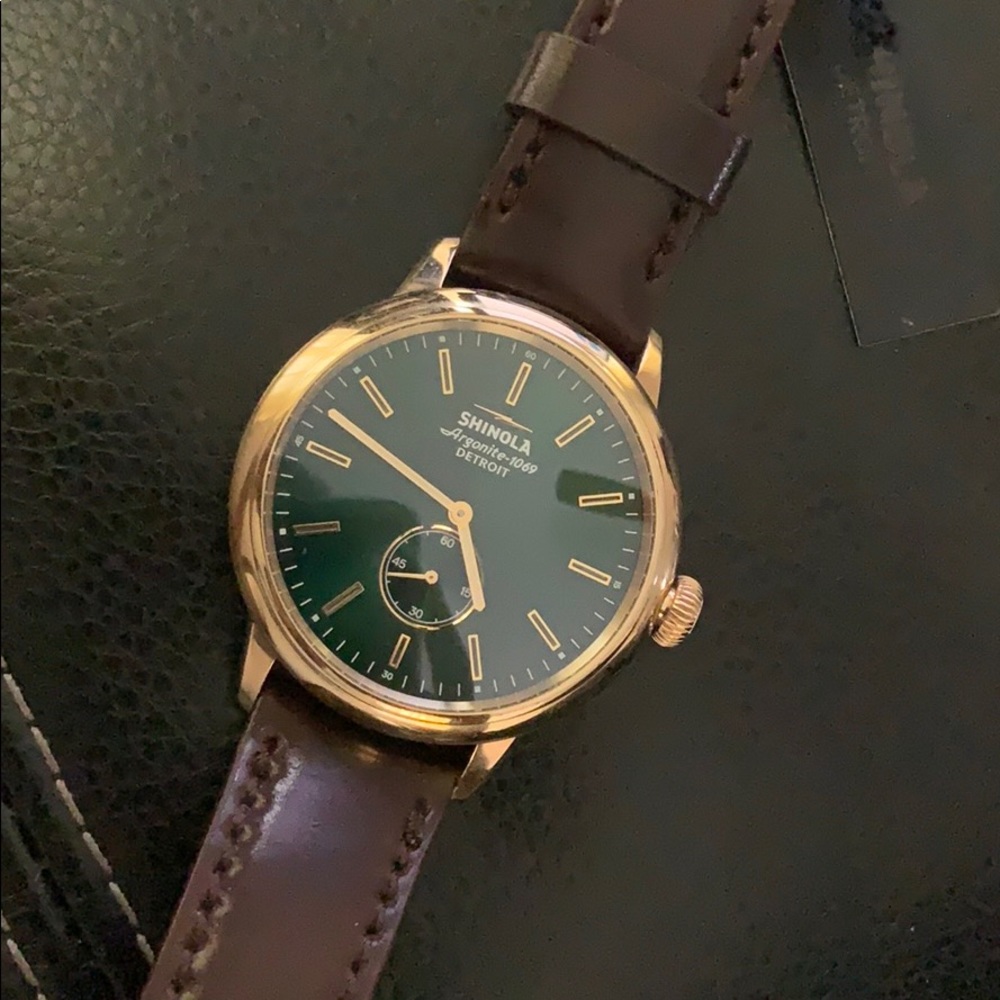New w/ tags Shinola - Bedrock Watch